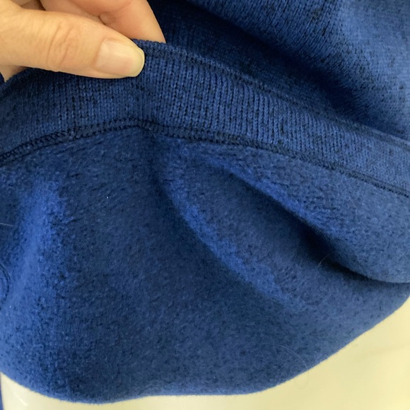 Arc’Teryx Rodina Long Sleeve Royal Blue Tunic Knit Fleece Sweater Medium - Picture 10 of 11